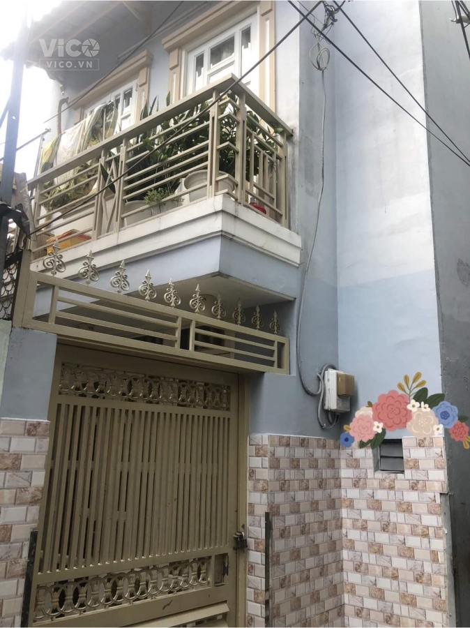 Hẻm Ngang 3m DT 40 m Ngang 3.2 x 6.3 m Đoàn Văn Bơ Q4 có 1,9 tỷ