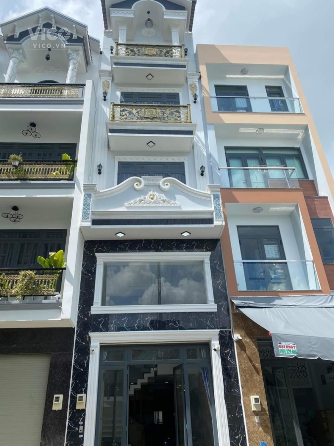 SIÊU PHẨM BÌNH TÂN SÁT TÂN PHÚ, NGÃ 4 BỐN XÃ, HẺM XE TĂNG 8M ÔTÔ NGỦ NHÀ, 56M2, 5TẦNG ĐẸP LUNG