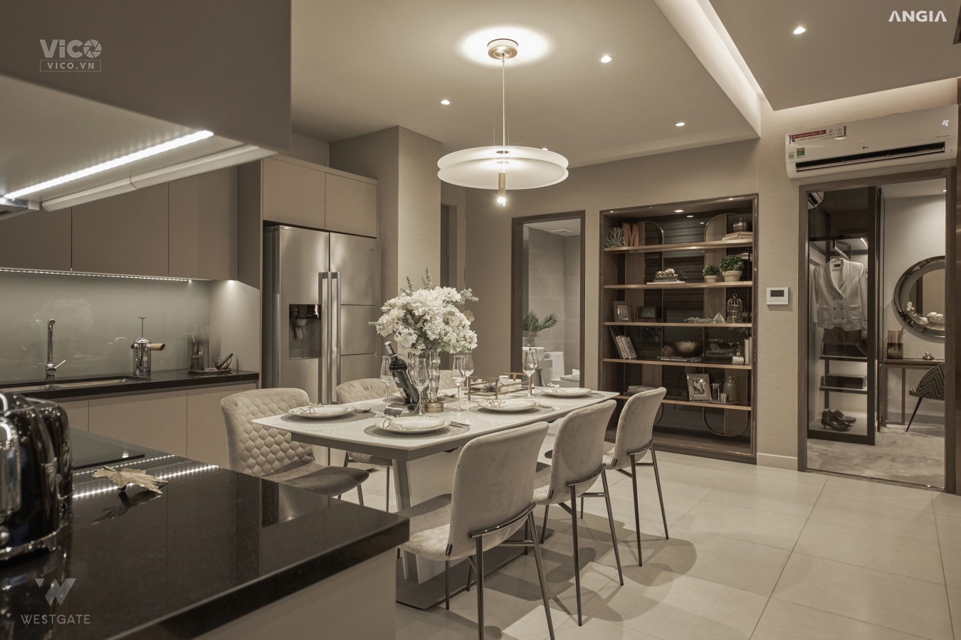 Bán căn hộ 2PN West Gate, Bình Chánh diện tích 59m2 giá 2,4 tỷ_Bao Thuế Phí