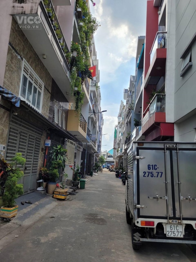 BÁN NHÀ MỚI ĐẸP 4 TẦNG ĐƯỜNG SỐ 7, HẺM 6M, 54M2 CHỈ 6.3 TỶ, KHU NHÀ CAO TÂNG, VÀI PHÚT QUA AEON
