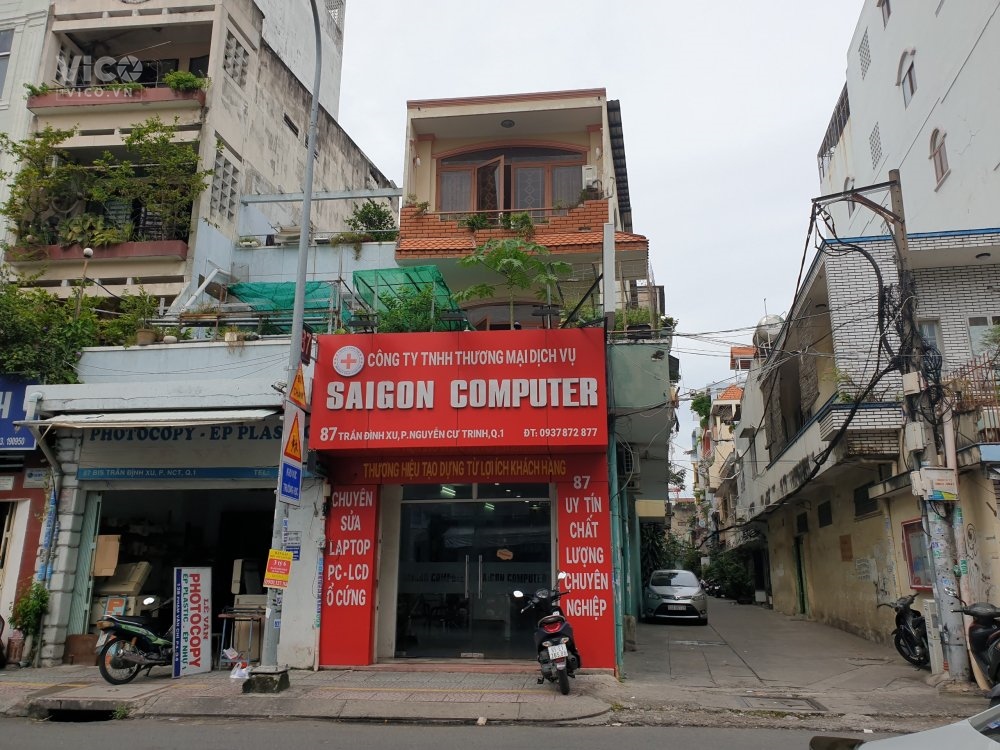 Nhà góc 2MT Trần Đình Xu, P. Nguyễn Cư Trinh, Q.1, 4x21m, trệt, 2 lầu, st