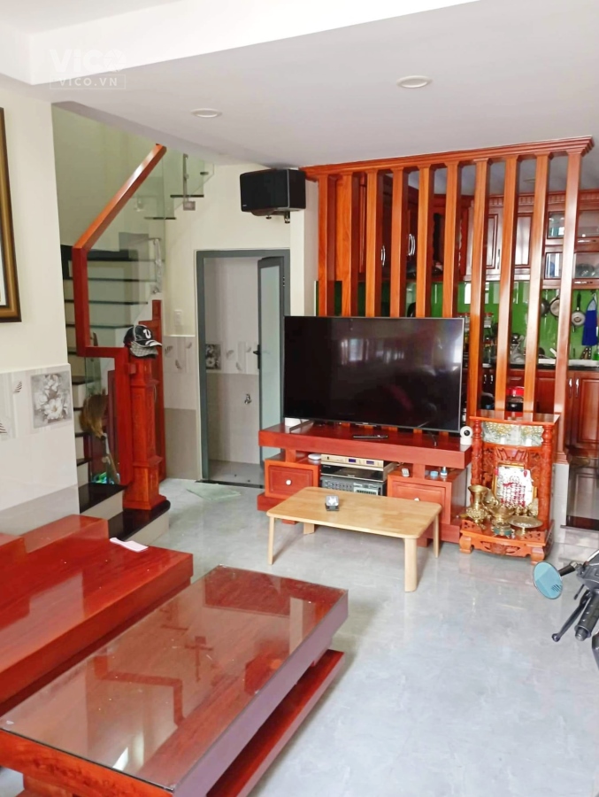 BÁN NHÀ HẺM XE TẢI ĐUA HOÀNG HOA THÁM P7 BÌNH THẠNH 4 TẦNG 57M2 GIÁ 7TỶ890