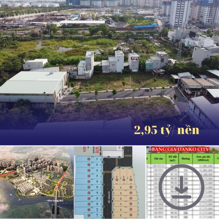 Bán đất nền Phước Thiện, Long Bình đối diện Vinhomes chỉ 3 tỷ