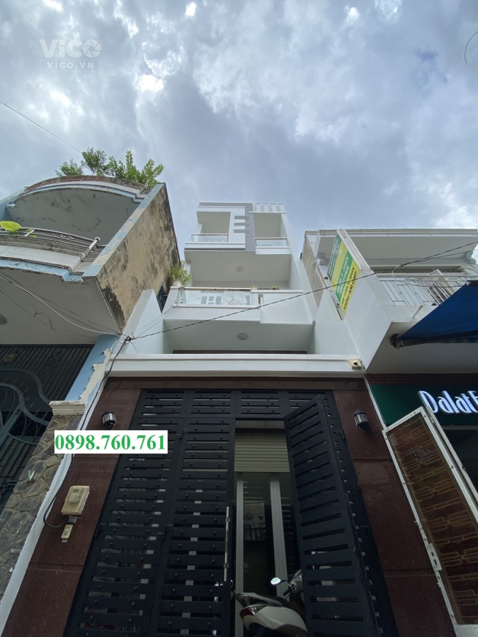 Nhà Âu Cơ, Tân Bình, hẻm ô tô bán tải, 60m2, 6.x tỷ, vuông vức, hoàn công