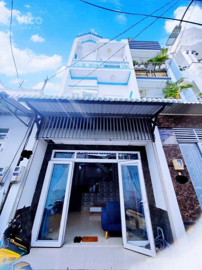 Bán Nhà Đường Hiệp Thành 13, 4,1x10, 3 Tầng, Gần Chợ Hiệp Thành