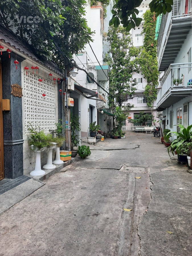 HẺM XE HƠI VÀO NHÀ, 4 TẦNG 6 PHÒNG NGỦ NHÀ MỚI Ở NGAY 1807005