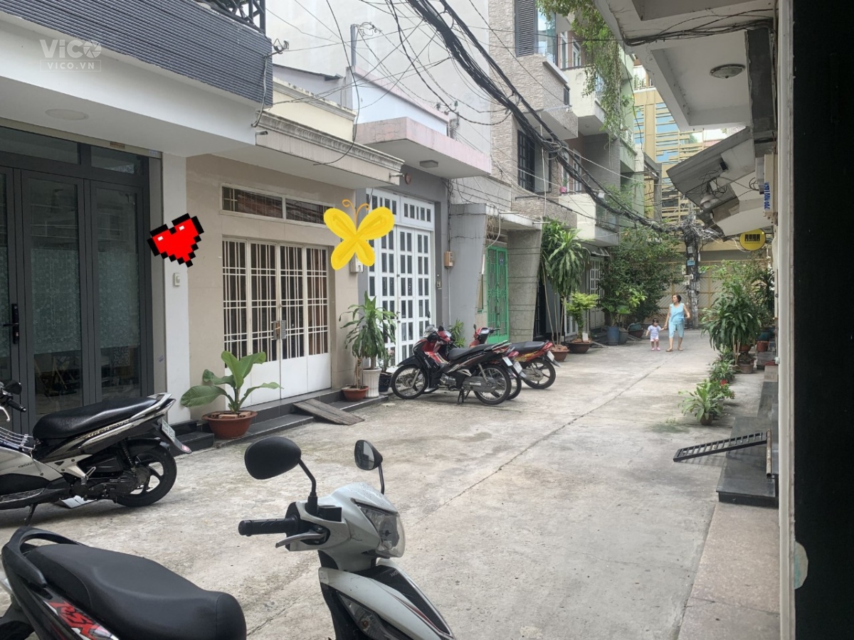 Bán nhà 1 sẹc, 56m2, hẻm xe hơi, đường Cách Mạng Tháng Tám, P.13, quận 10, TP.HCM. Giá 9.7 tỷ