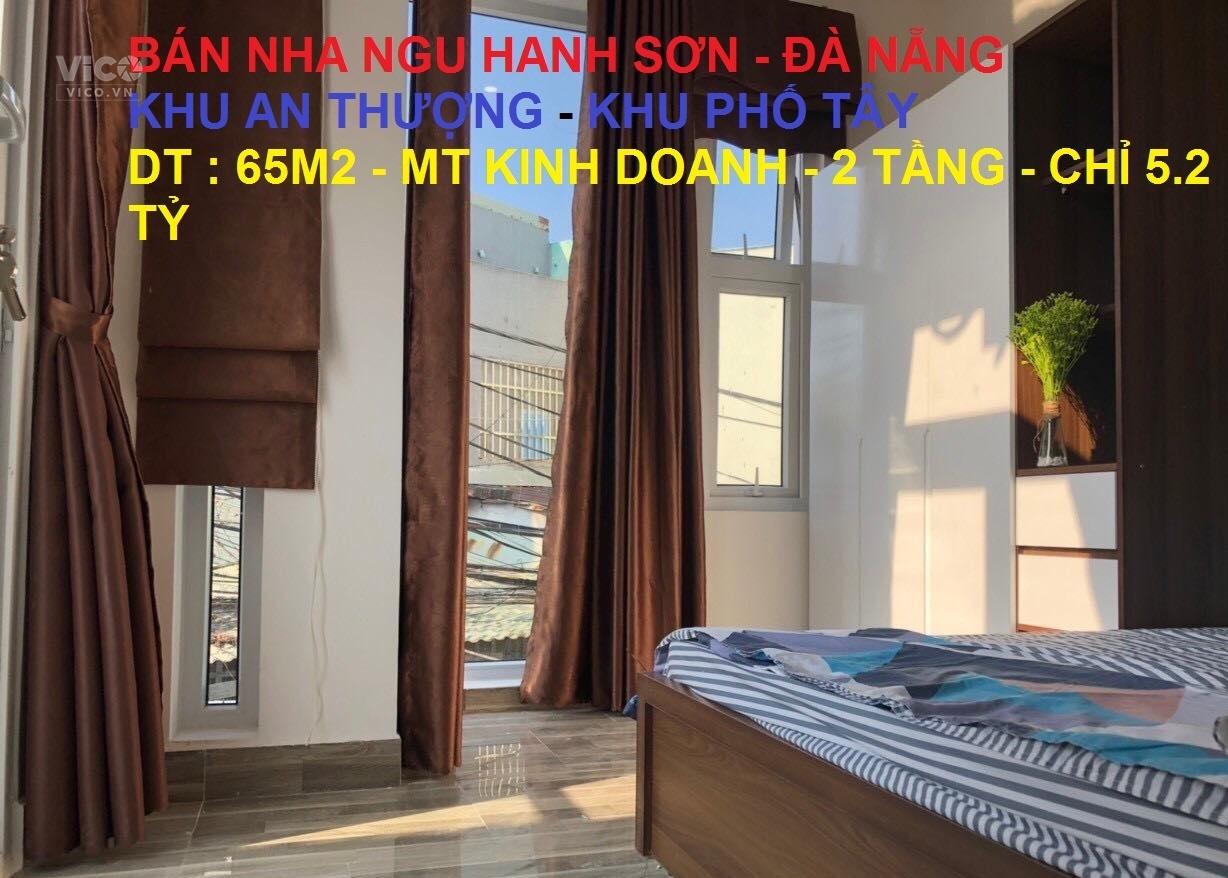 Bán nhà khu phố An Thượng. DT 65m2, 2 Tầng, KD. Chỉ nhỉnh 5 tỷ