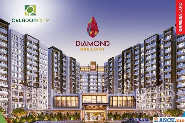 Căn hộ 3PN Diamond Brilliant Celadon City tầng cao hướng mát 141m2