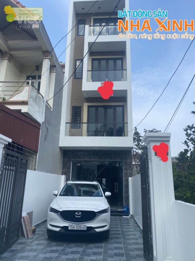 N512 SIÊU PHẨM NHÀ SÂN CỔNG RIÊNG 96M2 , KHÔNG LỖI tại MẶT NGÕ Ở ĐẰNG HẢI, HẢI AN LH