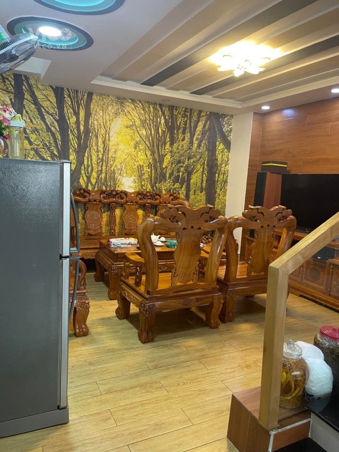 NGỘP BANK, NHÀ ĐẸP CHUYÊN ĐỀ GỖ, 5 TẦNG, QUANG TRUNG, GÒ VẤP, NHỈNH 7 TỶ