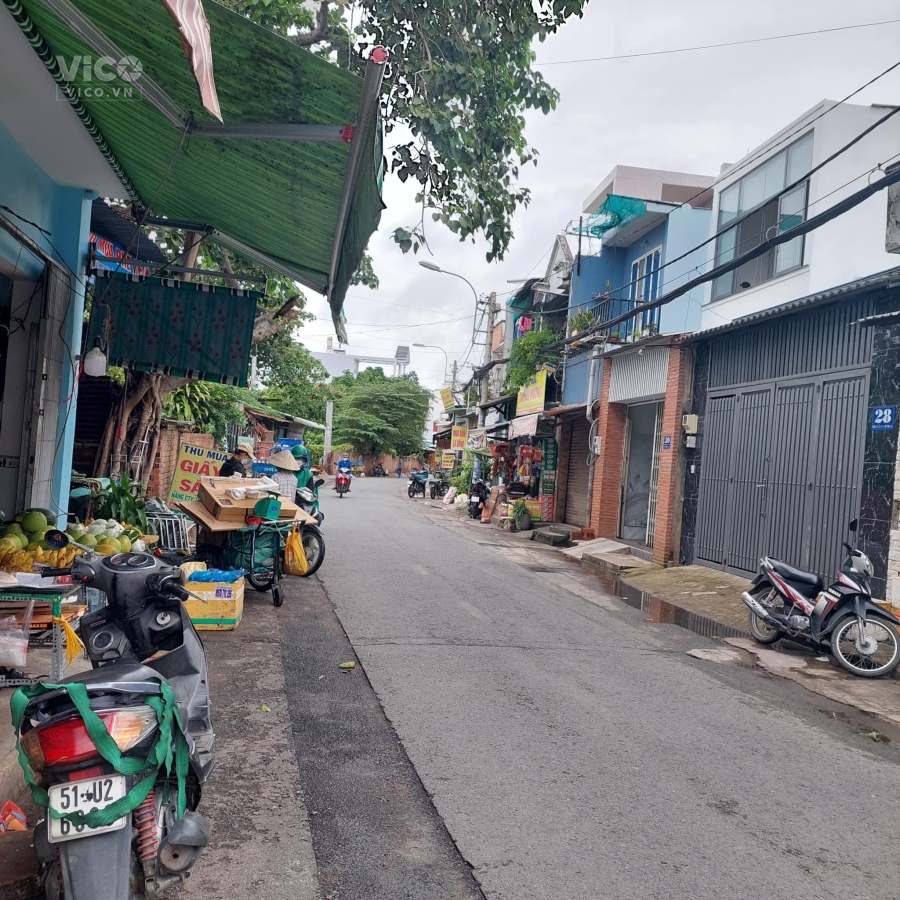 BÁN ĐẤT CÓ NHÀ NÁT,HIỆP THÀNH Q12, 62.6M2, 3 TỶ 5( NHT3.5