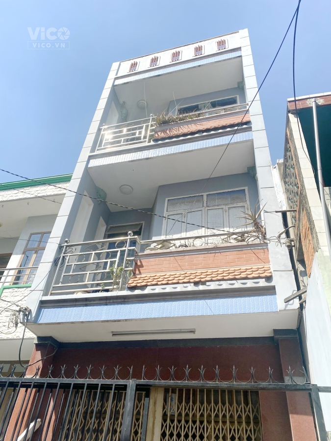 Nhà gần chợ sáng hẻm rộng Bùi Minh Trực 4x19m 4 tầng P5 Q8 6.3 tỷ