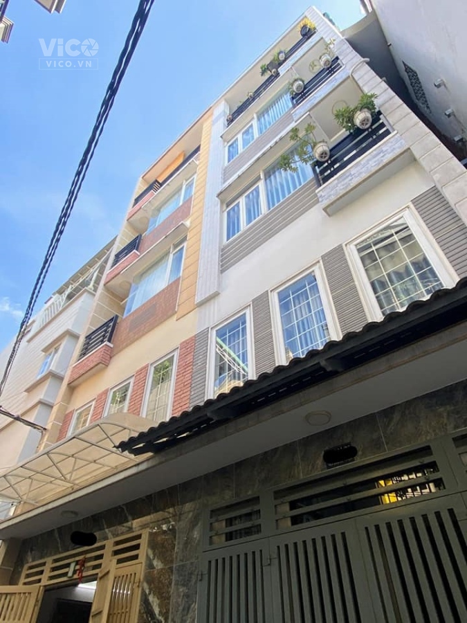 HẺM 4M THÍCH QUẢNG ĐỨC, PHÚ NHUẬN, 28M2, 5 TẦNG, 5.5 TỶ TL