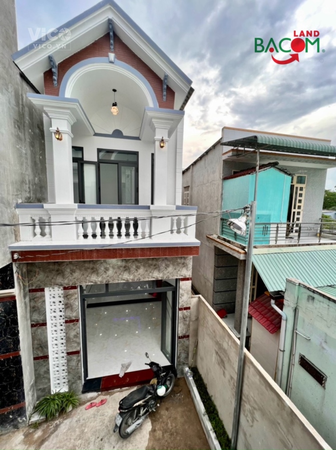 Nhà 1 trệt 1 lầu 96m2 SHR thổ cư đường ô tô gần đường Phạm Văn diêu P.Tân hạnh chỉ 2ty7
