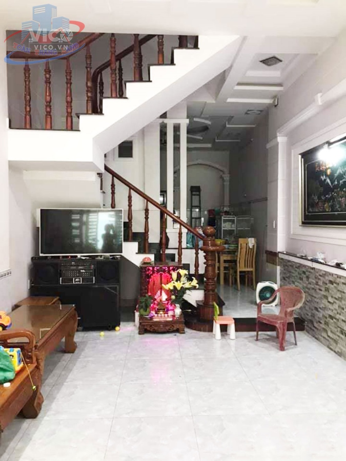 Q12.424. NGAY CVPM QUANG TRUNG, HẺM 6M THÔNG, XE HƠI VÀO NHÀ, ĐẦY ĐỦ TIỆN ÍCH, 3 TẦNG NHỈNH 5 TỶ.