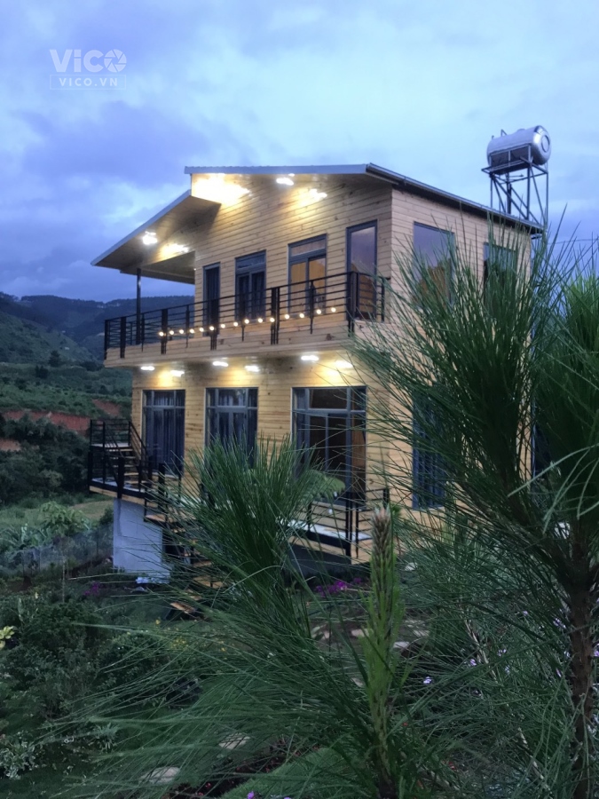 CHÍNH CHỦ Cần Bán Gấp Căn Nhà Gỗ Sân Vườn Tuyệt Đẹp View Nghỉ Dưỡng Tại Lâm Đồng