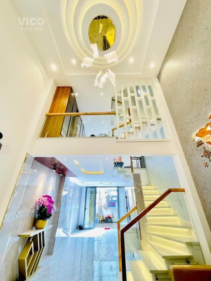 NHÀ MỚI ĐẸP VÀO Ở NGAY HẺM XE HƠI SÁT MẶT TIỀN TRUNG TÂM GÒ VÂP