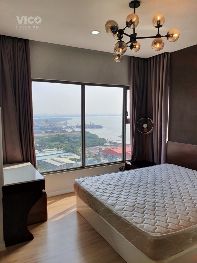 Căn hộ An Gia SKyline Block A tầng cao, giá 14 triệu.