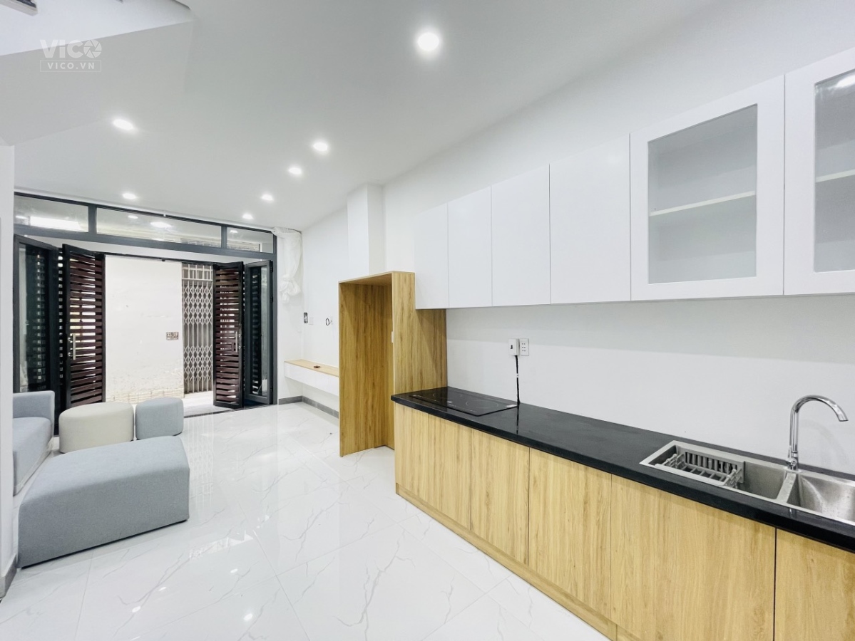 Bán nhà mới trệt lửng ở ngay, full nội thất 4 x8 dtsàn 64m Đường 38 Hiệp BÌnh Chánh