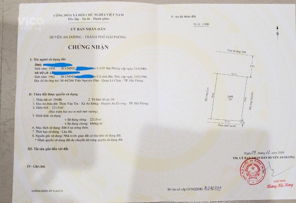 Cần bán mảnh đất siêu đẹp tại Vân Tra An Đồng giá chỉ 68tr/m2