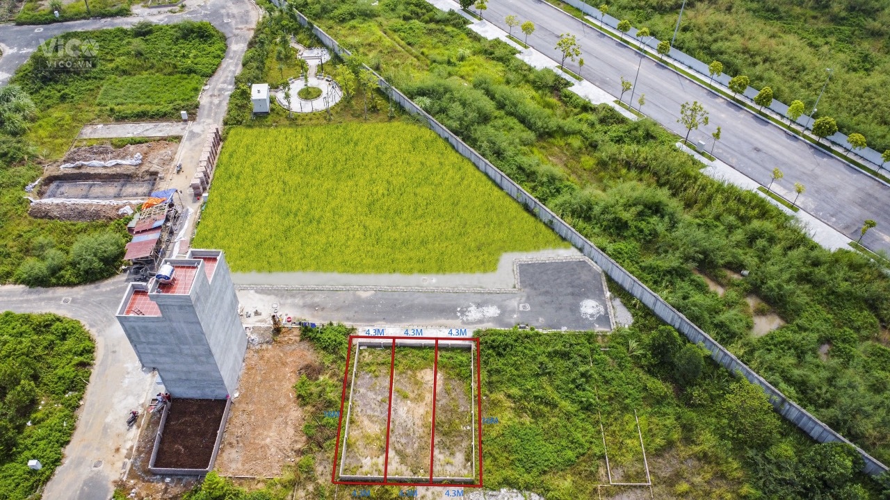 Bán Siêu phẩm Đất Dịch Vụ Vân Canh DT 200m2 Mặt Tiền 13m, Đối Diện Công Viên, Xây Biệt Thự Cực Vip