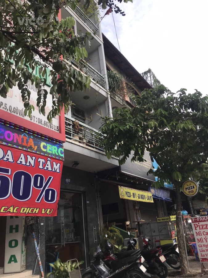 BÁN NHÀ NGUYỄN THÁI SƠN GÒ VẤP, 5 TẦNG, MẶT TIỀN KINH DOANH TỐT