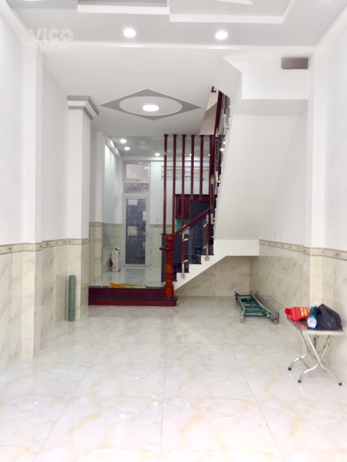 Nhà mới 3 tầng 3,6x13,3m hẻm 141 Tám Danh P4 Q8 giá 5tỷ2