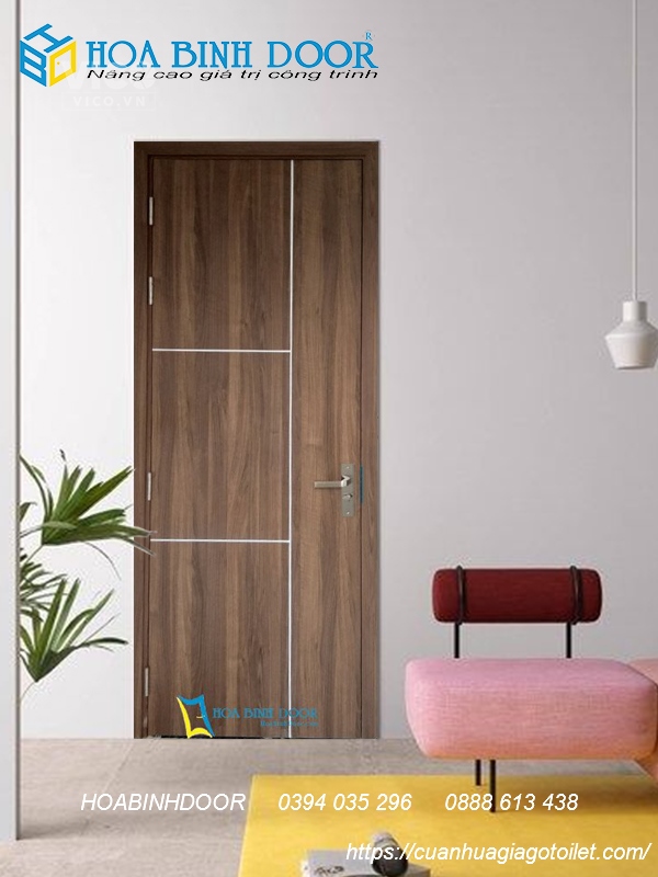 Cửa gỗ Công Nghiệp Tại Cần Thơ