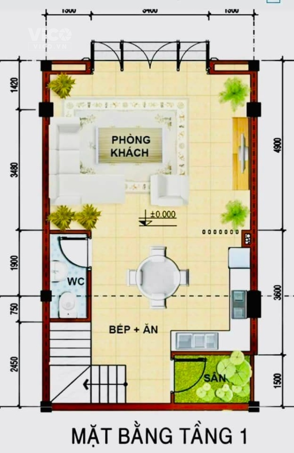 Chỉ từ 799 triệu sở hữu nhà trệt lầu hoàn thiện Cách Cần Thơ chỉ 4km