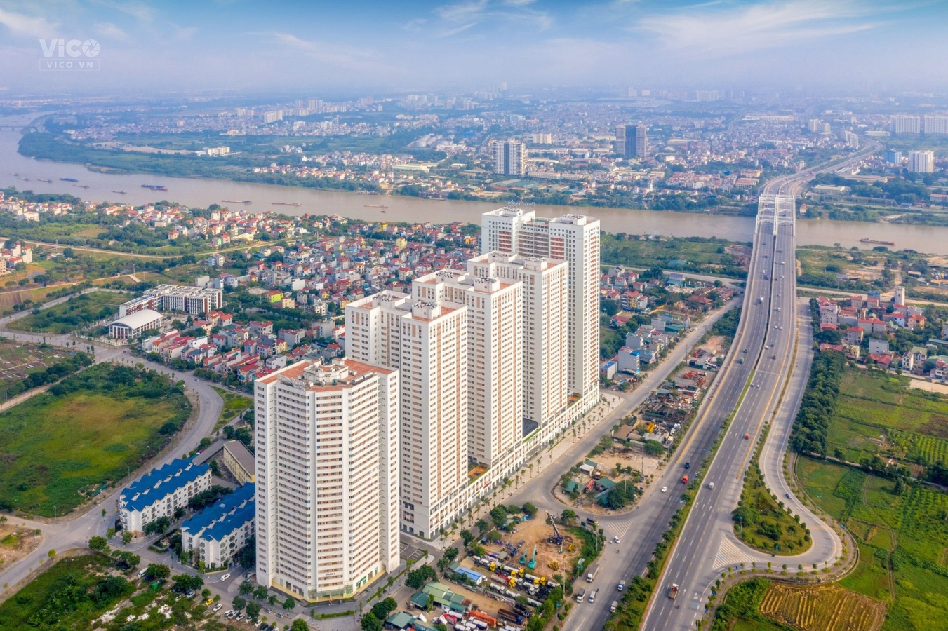 Bán căn hộ cao cấp cạnh cầu Đông Trù HN nhận nhà ở ngay