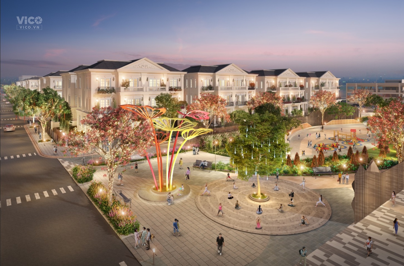 BÁN 2 CĂN BIỆT THỰ QUỸ ĐỘC QUYỀN CHỦ ĐẦU TƯ DỰ ÁN TRUNG TÂM GIA LÂM GẦN VINHOME OCEAN PARKS