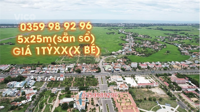 CÓ SỔ Chỉ từ 800tr Đất nền Hòa Hiệp Trung 125m2