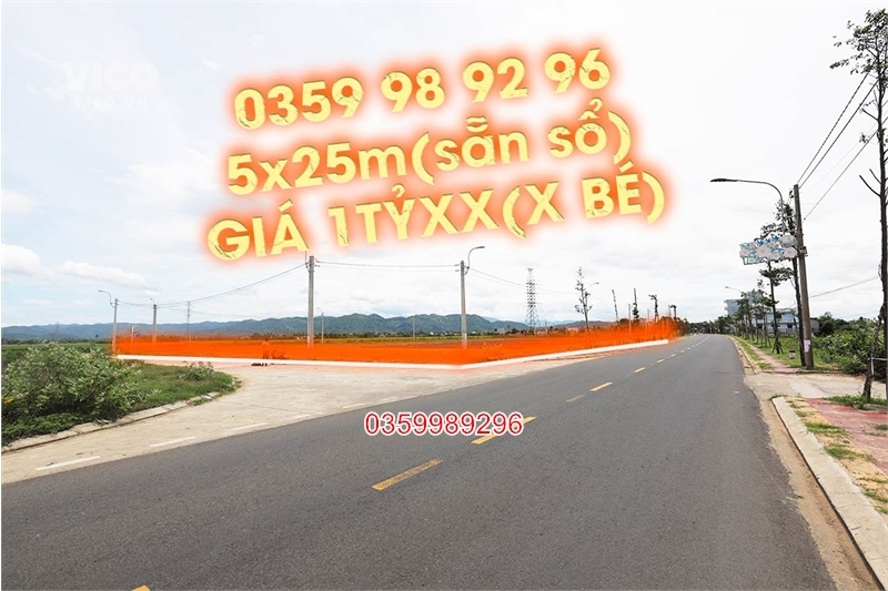 (CỰC HOT) Đất nền sẵn sổ giá 800tr tại TX Đông Hòa