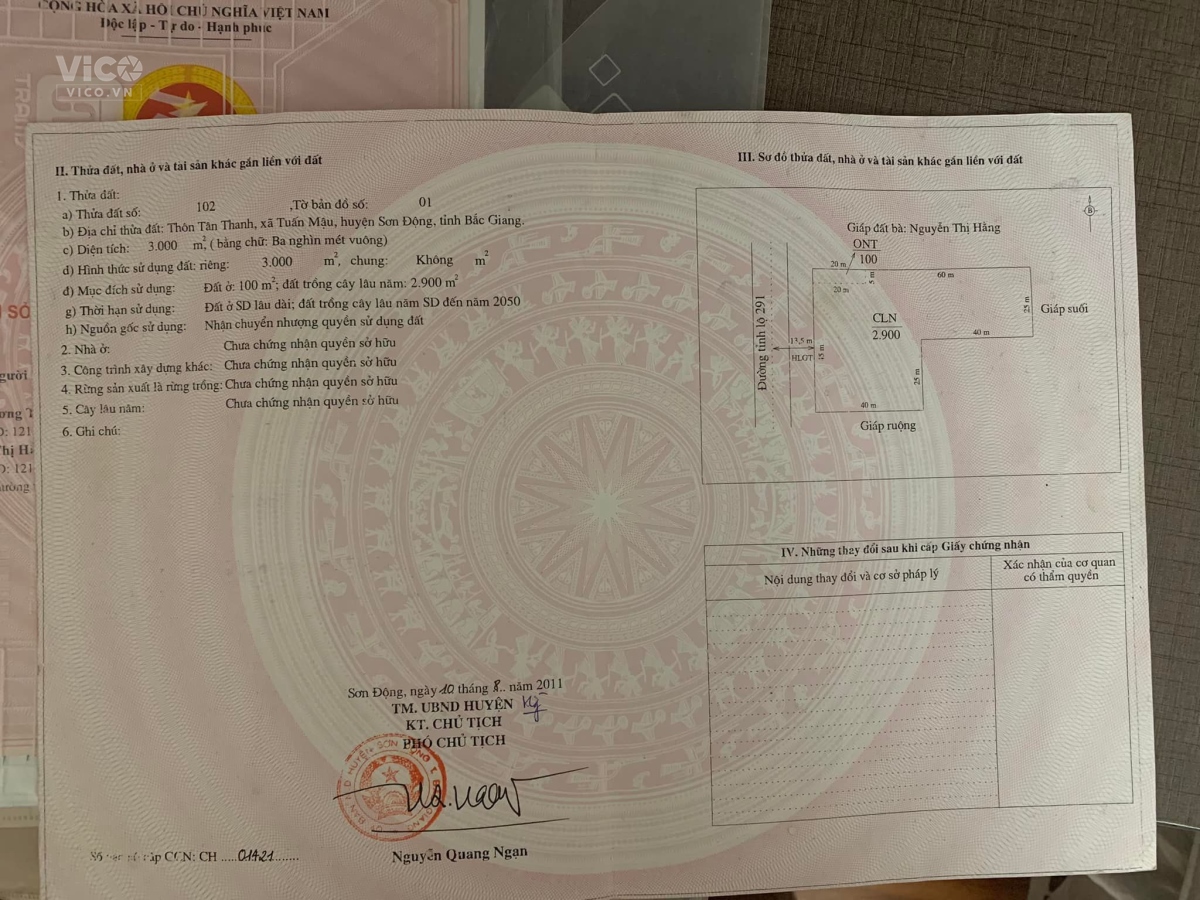 CHÍNH CHỦ CẦN BÁN LÔ ĐẤT BÁM MẶT ĐƯỜNG 45M CÓ 110M THỔ CƯ