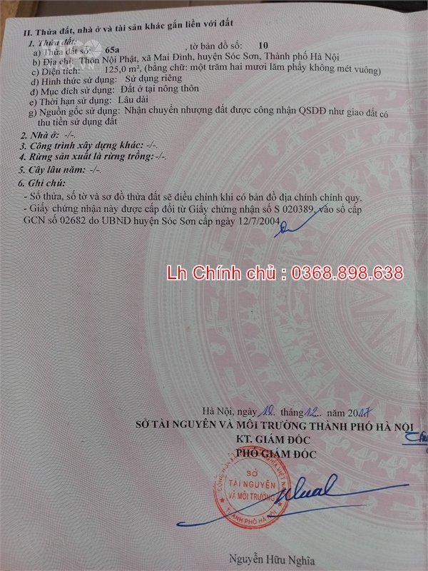 cần tiền bán gấp, cam kết giá rẻ hơn thị trường mua là lãi. Mai Đình Sóc Sơn Hà Nội