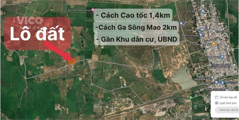 Ra Gấp Lô Đất Vị Trí Đẹp Gần Cao Tốc Sắp Xong
