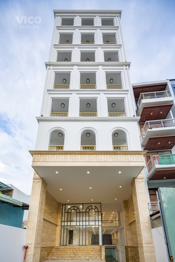 Cho Thuê Toà Nhà Mới 100% Mặt Tiền Đường Âu Cơ Kết Cấu 1 Hầm 8 Tầng Sân Thượng Giá 250tr