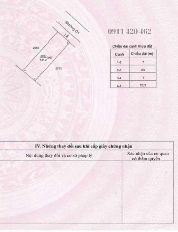 Đất trong khu đô thị Daresco, Đức Hòa, Long An