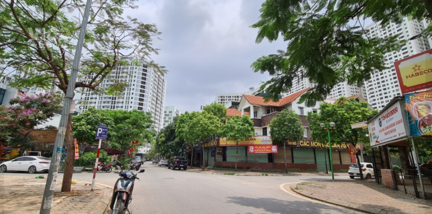 BÁN BIỆT THỰ TÂY NAM LINH ĐÀM LÔ GÓC VỈA HÈ RỘNG MẶT TIỀN 30M TRỤC ĐƯỜNG LỚN SẦM UẤT KD ĐA NGÀNH