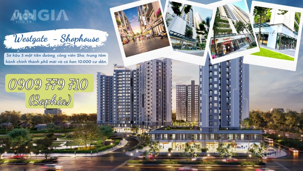 Vốn chỉ 15% sở hữu shophouse mặt tiền UBND Bình Chánh, CĐT cam kết thuê lại tới 1,8 tỷ