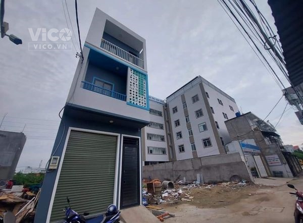Ngộp Bank CHDV DTSD 330m SHR,13 PN An Phú Đông , 2 xe hơi tránh nhau