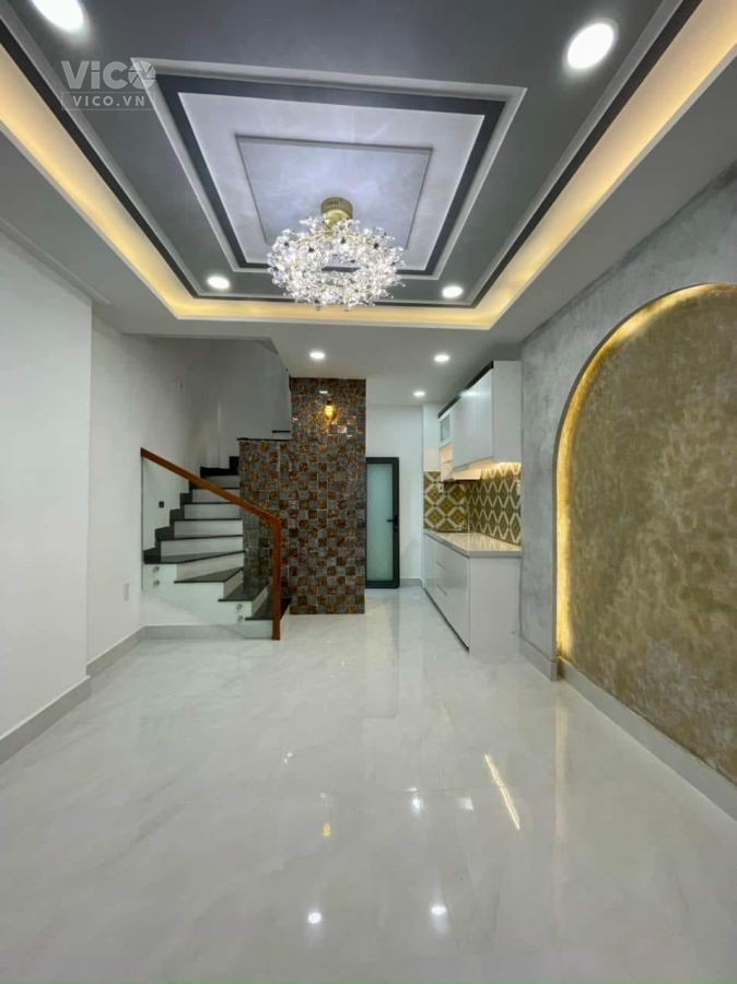 Nhà Cô Bắc Phường 1 Phú Nhuận đẹp xinh, chỉ 4 tỷ 150 là có nhà đẹp 4 tầng , 15 m ra ô tô .