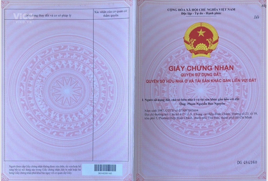 Bán lô đất chính chủ tại Thống Nhất Đồng Nai Lh 0935166466