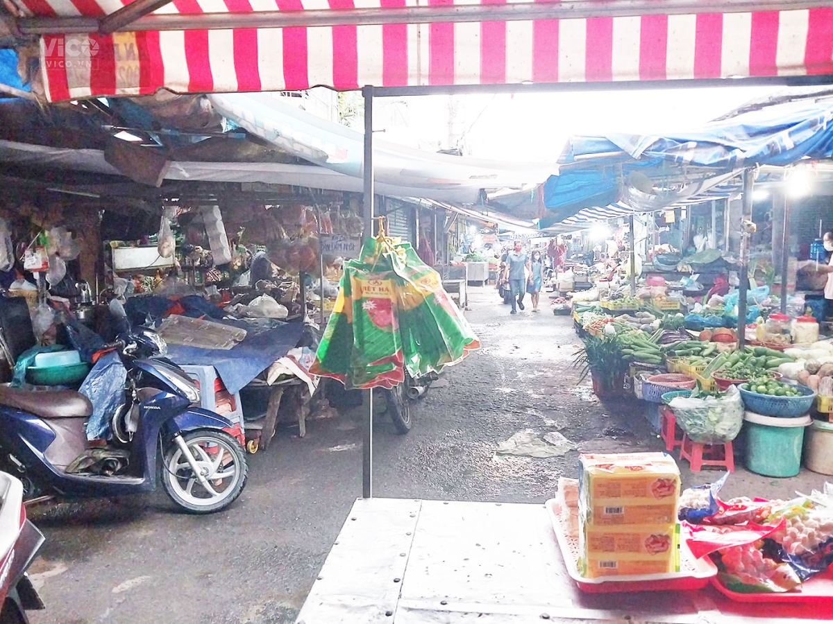 Q12.445. MẶT TIỀN CHỢ HIỆP THÀNH, KHU CHỢ KD BUÔN BÁN NGÀY ĐÊM, 70M2, NHỈNH 6 TỶ.