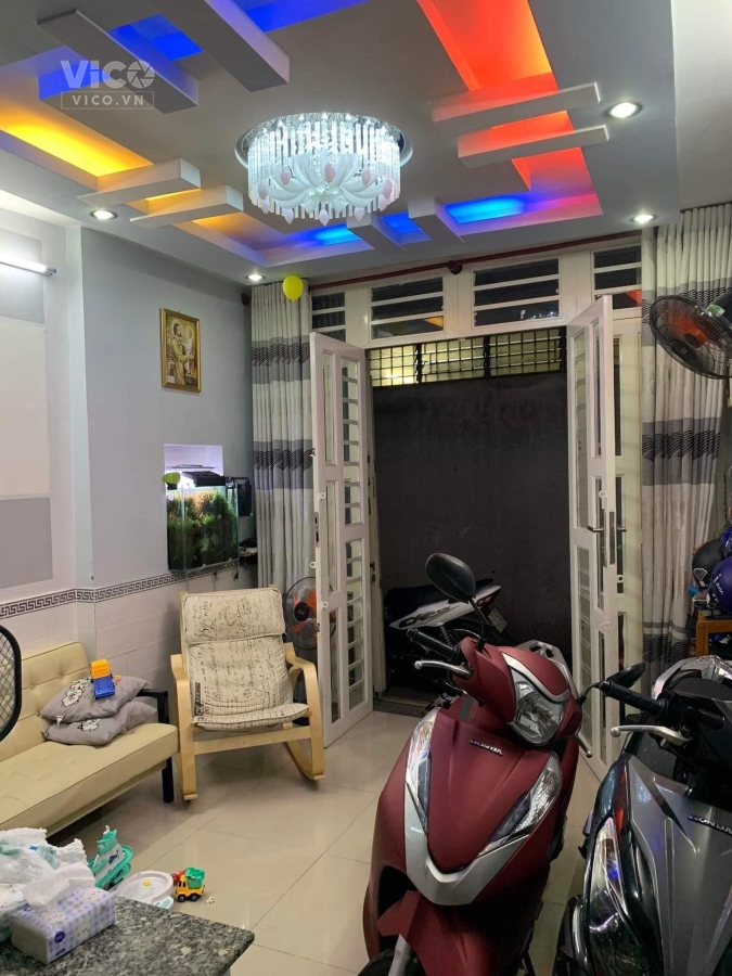 GÒ VẤP HẺM 3 GÁC THÔNG 10M RA HXH TRÁNH 31M2 2 PN CHỈ 3.5 TY TL.