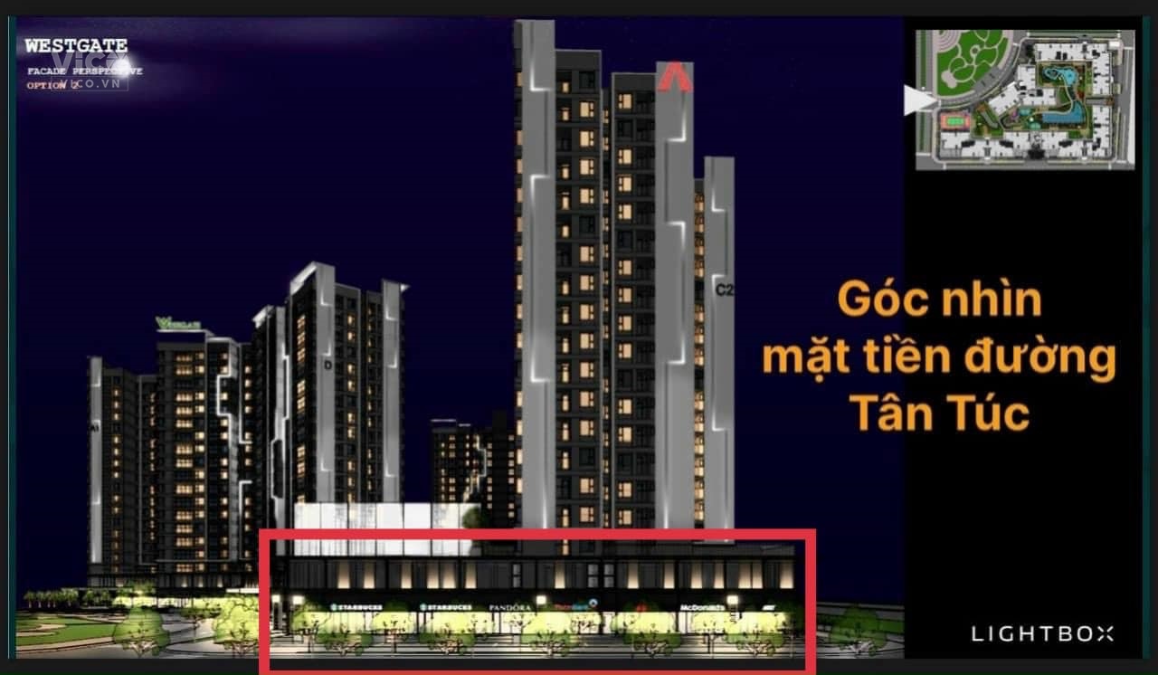 ĐẦU TƯ SHOPHOUSE WESTGATE QUỸ ĐẤT ĐỘC TÔN MUÔN NGÀN ƯU ĐÃI