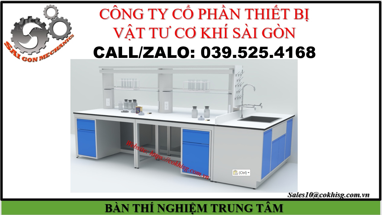 BÀN THÍ NGHIỆM TRUNG TÂM GIÁ TỐT