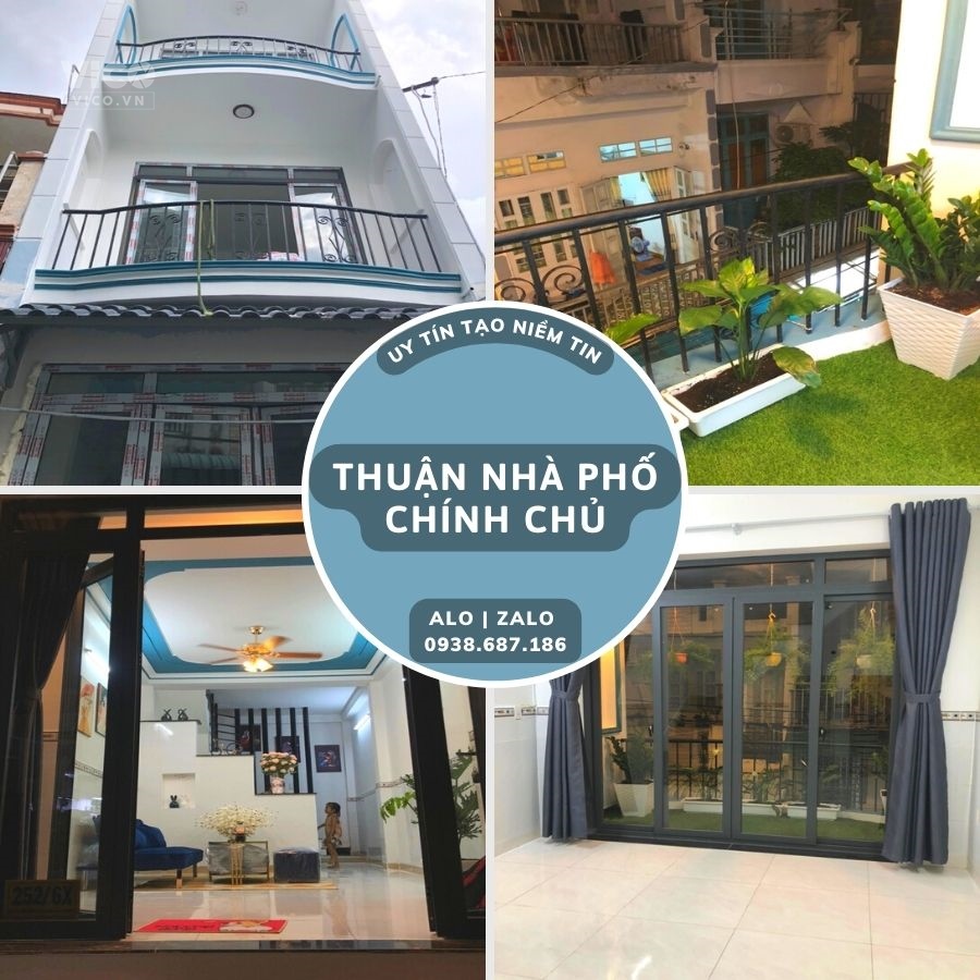 Nhà Bán Gò Vấp_Ngã 4 Quang Trung_3 Tầng BTCT_4 PN_Oto Đỗ Cứa