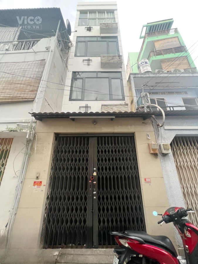 Nhà 5 tầng gần hẻm xe hơi đường CMT8 Phường 15 Quận 10